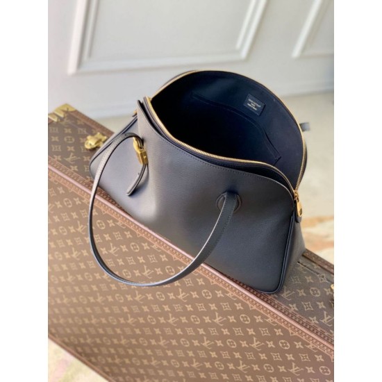 Replica Borsa tote Louis Vuitton Low Key Duffle M26257 Nera Imitazione