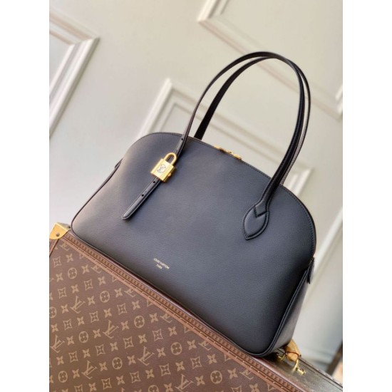Replica Borsa tote Louis Vuitton Low Key Duffle M26257 Nera Imitazione