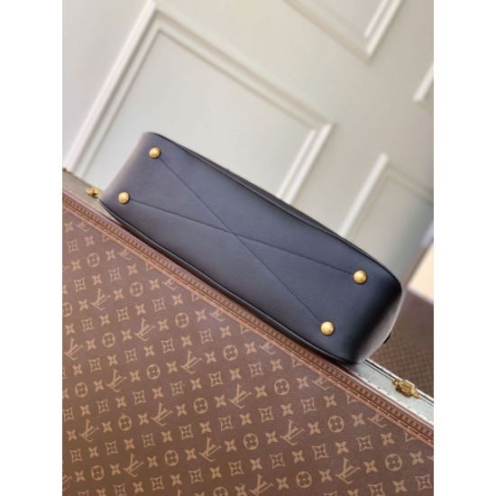 Replica Borsa tote Louis Vuitton Low Key Duffle M26257 Nera Imitazione