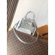 Replica Borsa Alma BB Louis Vuitton M26335 Argento Imitazione