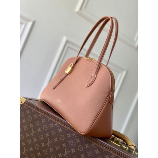 Replica Borsa tote Louis Vuitton Low Key Duffle M26688 Marrone Imitazione