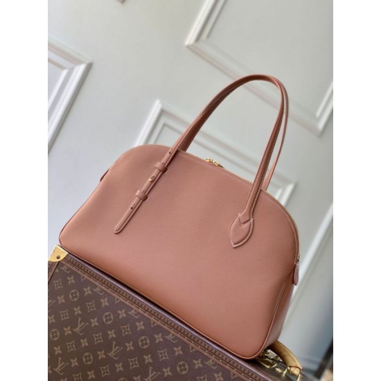 Replica Borsa tote Louis Vuitton Low Key Duffle M26688 Marrone Imitazione