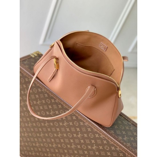 Replica Borsa tote Louis Vuitton Low Key Duffle M26688 Marrone Imitazione