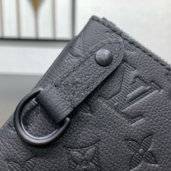 Replica Borsa messenger da uomo Louis Vuitton Trio M26713 Nera Imitazione