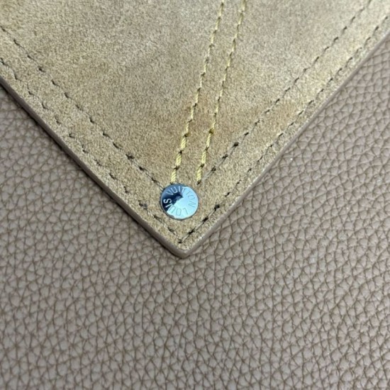 Replica Borsa hobo da uomo Louis Vuitton Verso M26745 Marrone Imitazione