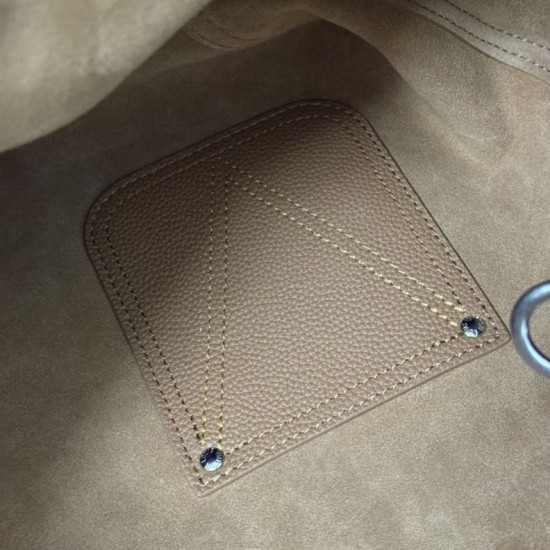 Replica Borsa hobo da uomo Louis Vuitton Verso M26745 Marrone Imitazione