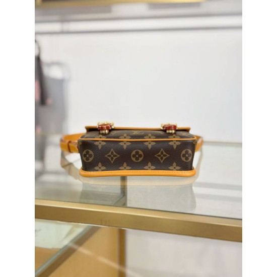 Replica Borsa a tracolla Louis Vuitton Satchel Wearable Wallet G69 M26805 Imitazione