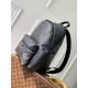 Replica Zaino da uomo Louis Vuitton Discovery M46553 Monogram Shadow Imitazione