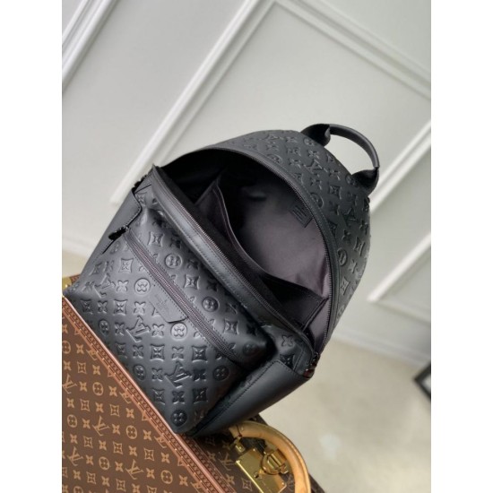 Replica Zaino da uomo Louis Vuitton Discovery M46553 Monogram Shadow Imitazione
