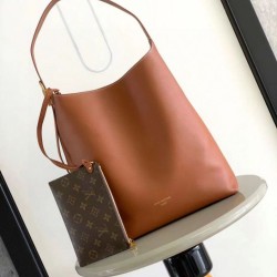 Replica Borsa a secchiello Louis Vuitton Low Key Hobo M24856 Nero Imitazione