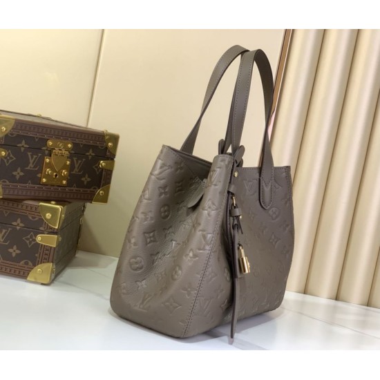Replica Borsa a secchiello Louis Vuitton All In One PM M25890 Grigio-verde fumé Imitazione