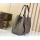 Replica Borsa a secchiello Louis Vuitton All In One PM M25890 Grigio-verde fumé Imitazione