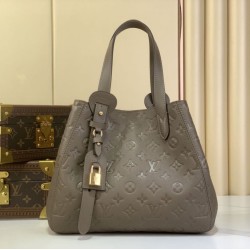 Replica Borsa a secchiello Louis Vuitton All In One PM M25890 Grigio-verde fumé Imitazione