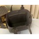Replica Borsa a secchiello Louis Vuitton All In One PM M25890 Grigio-verde fumé Imitazione