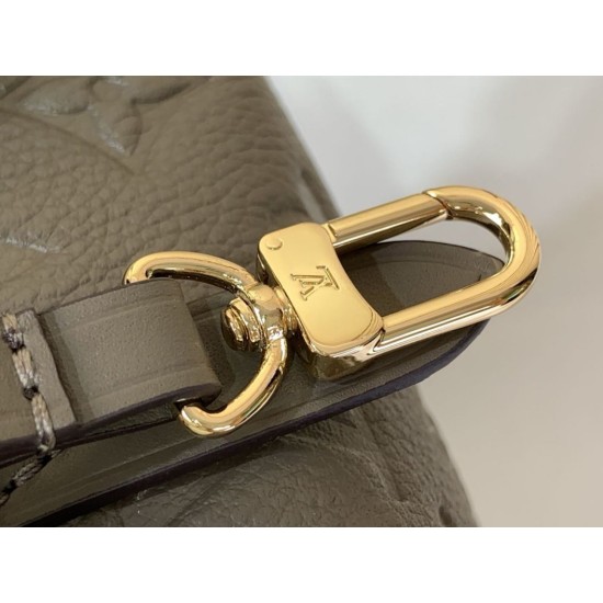 Replica Borsa a secchiello Louis Vuitton All In One PM M25890 Grigio-verde fumé Imitazione