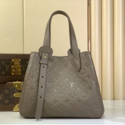Replica Borsa a secchiello Louis Vuitton All In One PM M25890 Grigio-verde fumé Imitazione