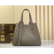Replica Borsa a secchiello Louis Vuitton All In One PM M25890 Grigio-verde fumé Imitazione