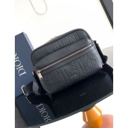 Miglior Falso Borsa a tracolla con cerniera Dior Rider 2.0 nera Gravity Economiche Premium
