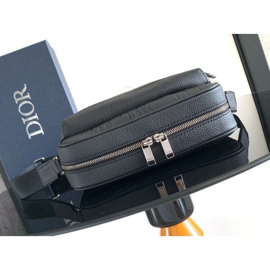 Miglior Falso Borsa a tracolla con cerniera Dior Rider 2.0 nera Gravity Economiche Premium
