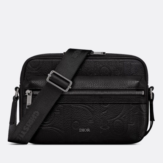 Miglior Falso Borsa a tracolla con cerniera Dior Rider 2.0 nera Gravity Economiche Premium