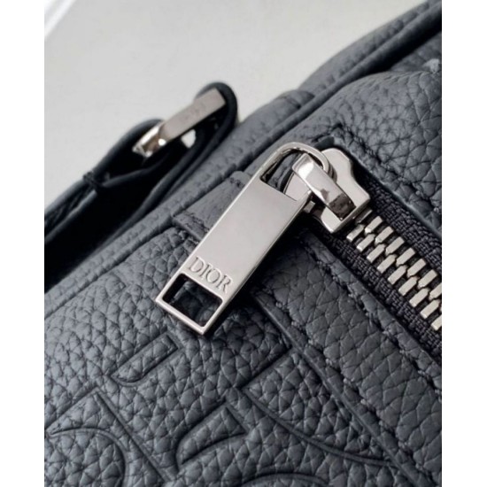 Miglior Falso Borsa a tracolla con cerniera Dior Rider 2.0 nera Gravity Economiche Premium