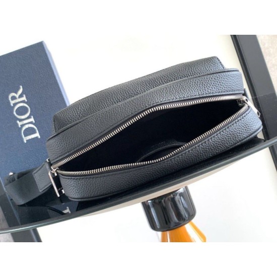 Miglior Falso Borsa a tracolla con cerniera Dior Rider 2.0 nera Gravity Economiche Premium