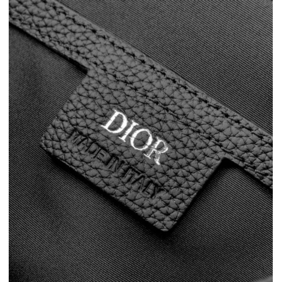 Miglior Falso Borsa a tracolla con cerniera Dior Rider 2.0 nera Gravity Economiche Premium