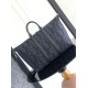 Perfette Qualità Repliche Dior Weekender 40 Borsa Maxi Dior Oblique Jacquard Nero Imitazione