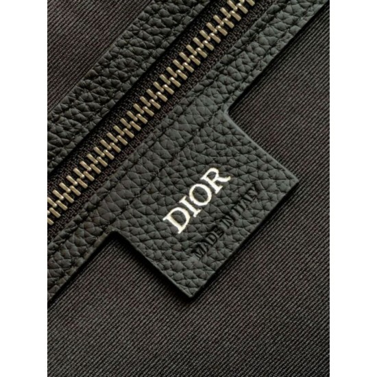 Perfette Qualità Repliche Dior Weekender 40 Borsa Maxi Dior Oblique Jacquard Nero Imitazione