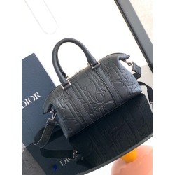 Replica perfetta Dior Weekender 25 Borsa Nera Dior Gravity Imitazione Outlet Online