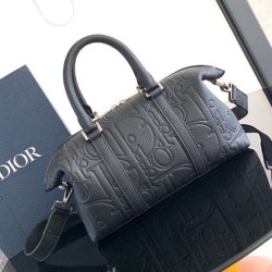 Replica perfetta Dior Weekender 25 Borsa Nera Dior Gravity Imitazione Outlet Online