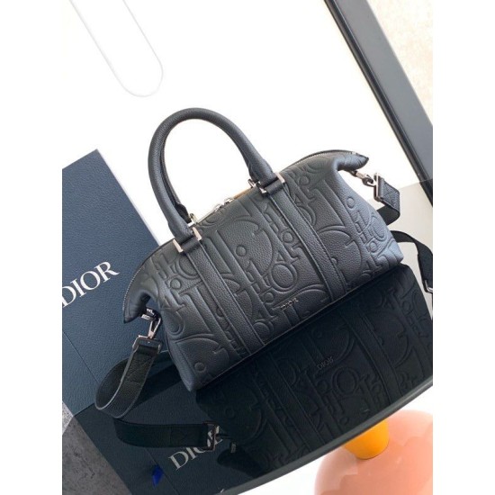 Replica perfetta Dior Weekender 25 Borsa Nera Dior Gravity Imitazione Outlet Online