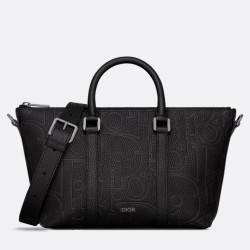 Replica perfetta Dior Weekender 25 Borsa Nera Dior Gravity Imitazione Outlet Online