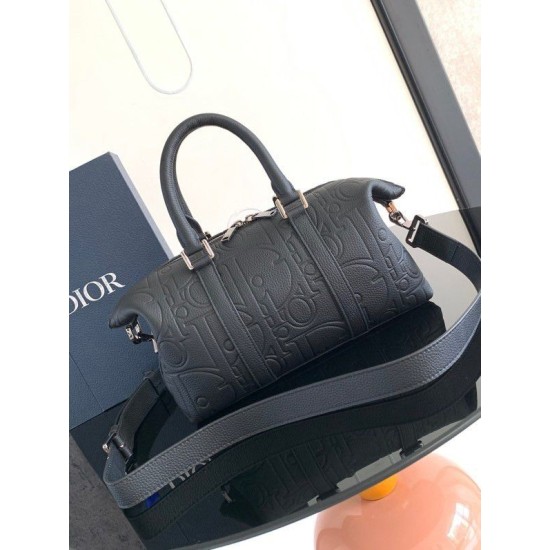 Replica perfetta Dior Weekender 25 Borsa Nera Dior Gravity Imitazione Outlet Online
