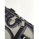 Replica perfetta Dior Weekender 25 Borsa Beige Maxi Dior Oblique Jacquard Imitazione Outlet Online