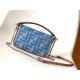 Miglior Falso Mini borsa Fendi Baguette in denim con ricamo FF Economiche Premium