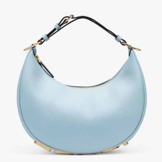 Migliore Replica Borsa Hobo Piccola Fendi Fendigraphy Azzurro Chiaro Imitazioni Outlet Italia Perfette Qualità Repliche Borsa Hobo Piccola Fendi Fendigraphy Azzurro Chiaro Imitazione
