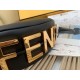Migliore Repliche Fendi Fendigraphy Piccola Borsa Hobo Nero Economiche Outlet Online