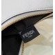 Replica perfetta Borsa Hobo Piccola Fendi Fendigraphy Bianca Imitazione Outlet Online