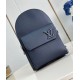Migliore Repliche Borsa a tracolla pilota Louis Vuitton blu navy LV Aerogram M11601 Economiche Outlet Online