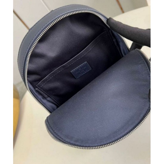 Migliore Repliche Borsa a tracolla pilota Louis Vuitton blu navy LV Aerogram M11601 Economiche Outlet Online
