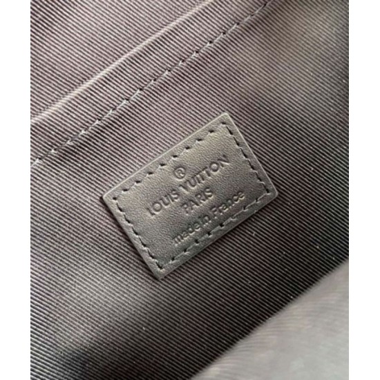 Migliore Repliche Borsa a tracolla pilota Louis Vuitton blu navy LV Aerogram M11601 Economiche Outlet Online