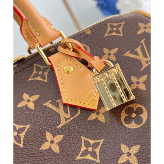 Migliore Repliche Borsa Louis Vuitton Speedy Soft 30 Crafty in tela monogramma M11945 Economiche Outlet Online