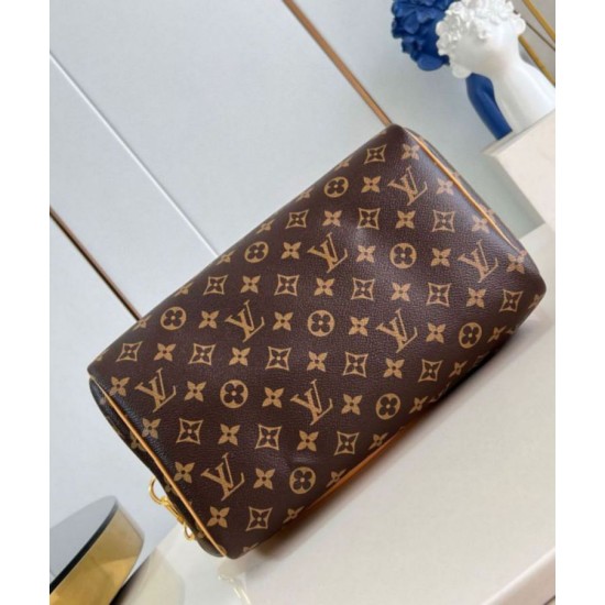 Migliore Repliche Borsa Louis Vuitton Speedy Soft 30 Crafty in tela monogramma M11945 Economiche Outlet Online