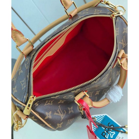Migliore Repliche Borsa Louis Vuitton Speedy Soft 30 Crafty in tela monogramma M11945 Economiche Outlet Online
