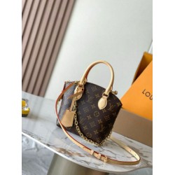 Replica perfetta Borsa Louis Vuitton Lockit BB Tela monogramma M12019 Imitazione Outlet Online