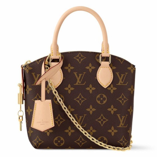 Replica perfetta Borsa Louis Vuitton Lockit BB Tela monogramma M12019 Imitazione Outlet Online