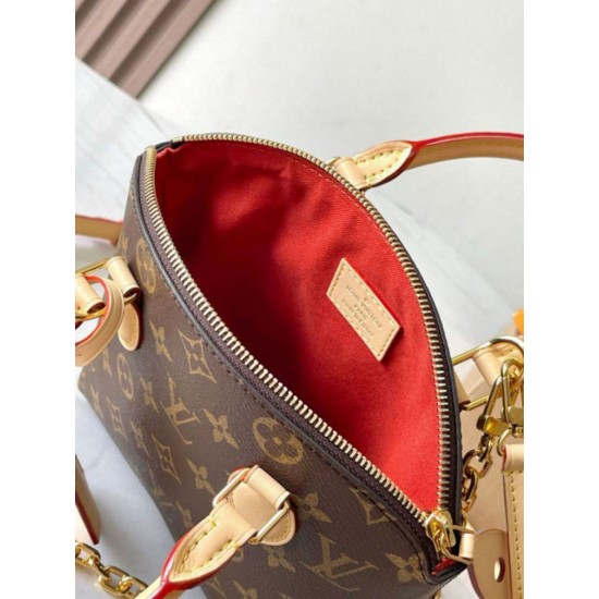 Replica perfetta Borsa Louis Vuitton Lockit BB Tela monogramma M12019 Imitazione Outlet Online