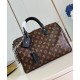 Replica perfetta Borsa Louis Vuitton Speedy Soft 30 scura Tela monogramma M12243 Imitazione Outlet Online