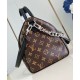Replica perfetta Borsa Louis Vuitton Speedy Soft 30 scura Tela monogramma M12243 Imitazione Outlet Online